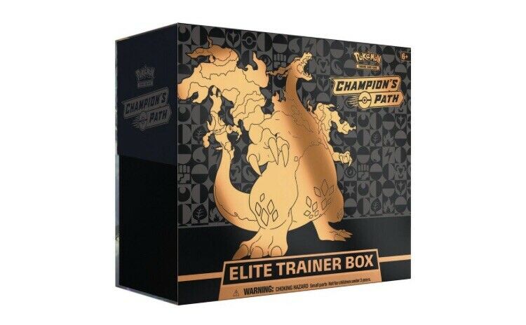 Pokemon TCG Details about   New Champion's Path Elite Trainer Box 