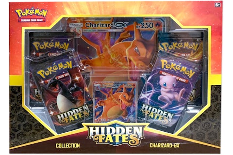 2019 Pokemon Sun & Moon 11.5 Hidden Fates GX Box Charizard GX - GB 2019 Pokemon Sun & Moon 11.5 Hidden Fates GX Box Charizard GX - GB