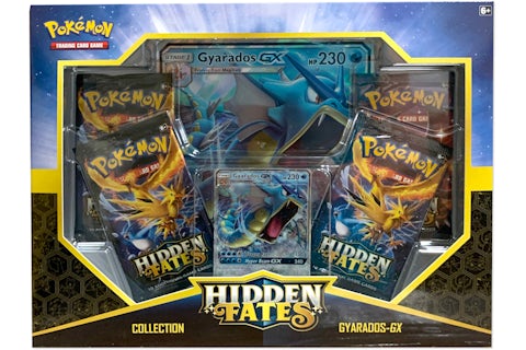 2019 Pokemon Sun & Moon 11.5 Hidden Fates GX Box Gyarados GX - US 2019 Pokemon Sun & Moon 11.5 Hidden Fates GX Box Gyarados GX - US