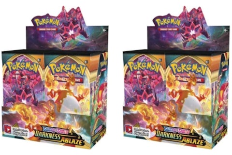 Pokmon TCG Sword & Shield Darkness Ablaze Booster Box 2x Lot - US Pokmon TCG Sword & Shield Darkness Ablaze Booster Box 2x Lot - US