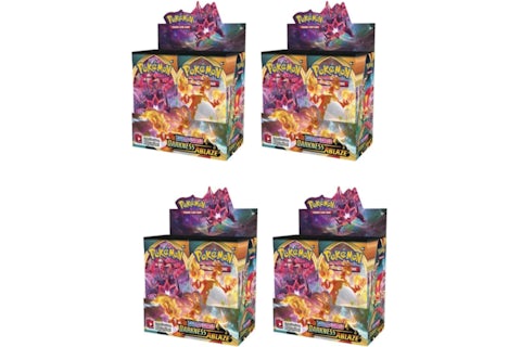 Pokmon TCG Sword & Shield Darkness Ablaze Booster Box 4x Lot - US Pokmon TCG Sword & Shield Darkness Ablaze Booster Box 4x Lot - US