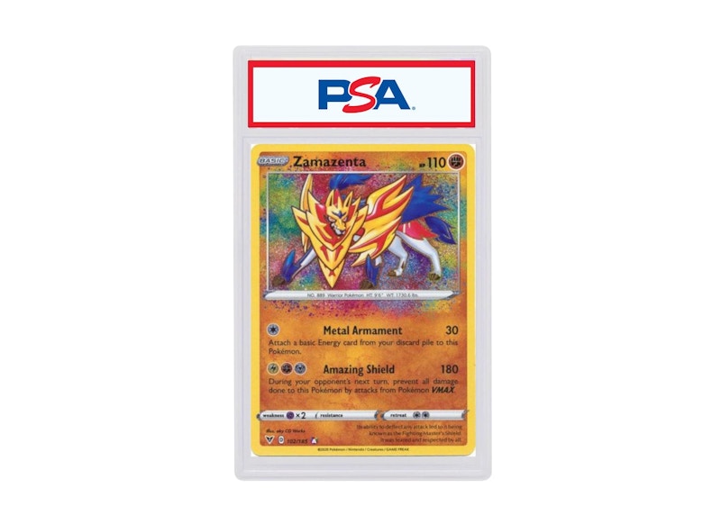 2020 Pokmon Sword & Shield Vivid Voltage 102 Zamazenta (PSA or BGS Graded)  - 2020 - US