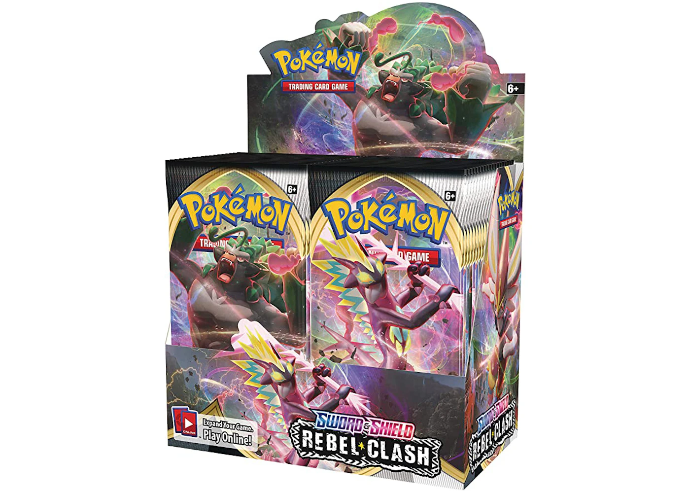 2020 Pokemon Sword and Shield Rebel Clash Booster Box - US 2020 Pokemon Sword and Shield Rebel Clash Booster Box - US