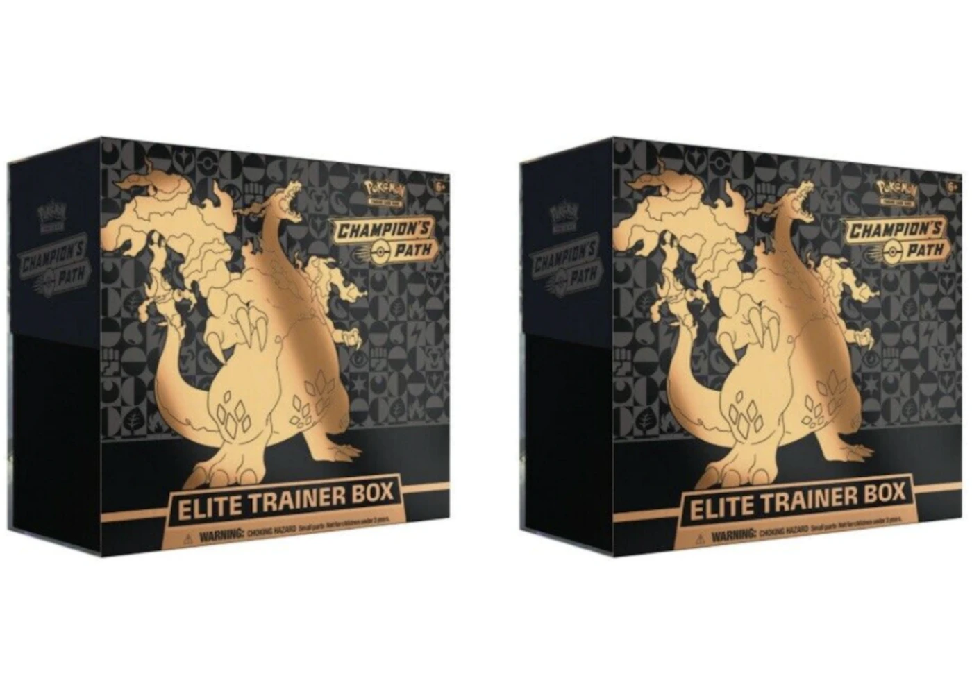 2020 Pokemon TCG Champions Path Elite Trainer Box 2X Lot - US 2020 Pokemon TCG Champions Path Elite Trainer Box 2X Lot - US