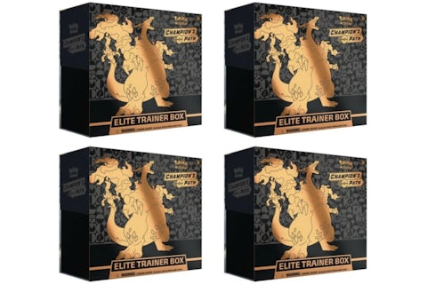 2020 Pokemon TCG Champions Path Elite Trainer Box 4X Lot - US 2020 Pokemon TCG Champions Path Elite Trainer Box 4X Lot - US