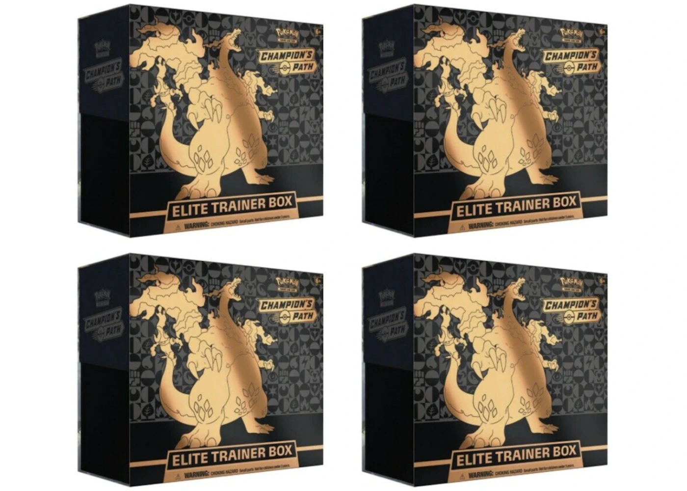 2020 Pokemon TCG Champions Path Elite Trainer Box 4X Lot - US 2020 Pokemon TCG Champions Path Elite Trainer Box 4X Lot - US