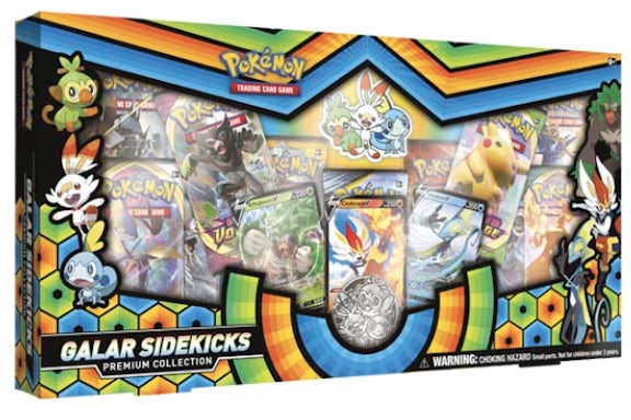 Colección Premium Galar Sidekicks de JCC Pokémon