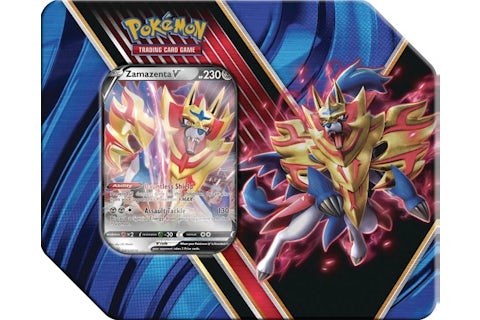 2020 Pokemon TCG Legends of Galar Tin Zamazenta V - US 2020 Pokemon TCG Legends of Galar Tin Zamazenta V - US