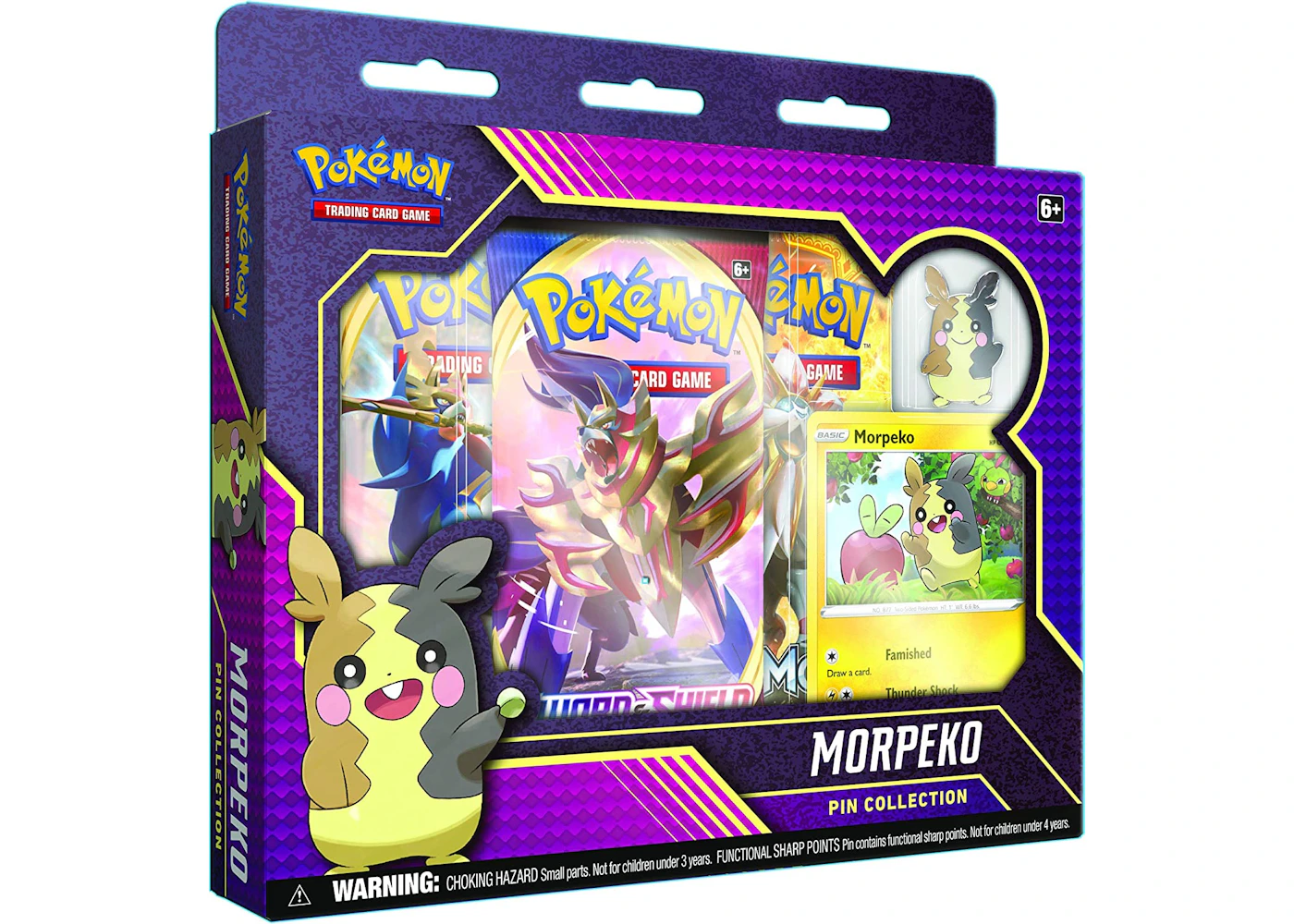 2020 Pokemon TCG Morpeko Pin Collection - US 2020 Pokemon TCG Morpeko Pin Collection - US