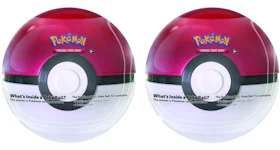 Pokémon TCG Poke Ball Tin 2X Lot