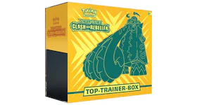 Pokémon TCG Schwert & Schild Clash der Rebellen Top Trainer Box