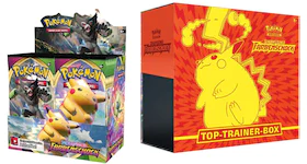 Pokémon TCG Schwert & Schild Farbenschock Top Trainer Box/Booster Box 2x Bundle