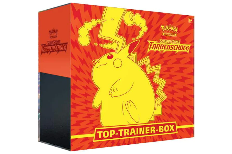 Pokémon TCG Schwert & Schild Farbenschock Top Trainer Box
