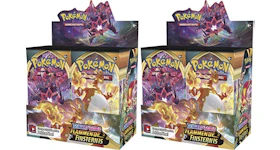 Pokémon TCG Schwert & Schild Flammende Finsternis Booster Box 2x Lot