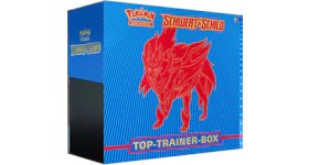 Pokémon TCG Schwert & Schild Top Trainer Box (Blau)