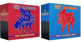 Pokémon TCG Schwert & Schild Top Trainer Box (Rot/Blau) 2x Bundle