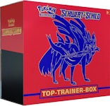 Pokémon TCG Schwert & Schild Top Trainer Box (Rot)