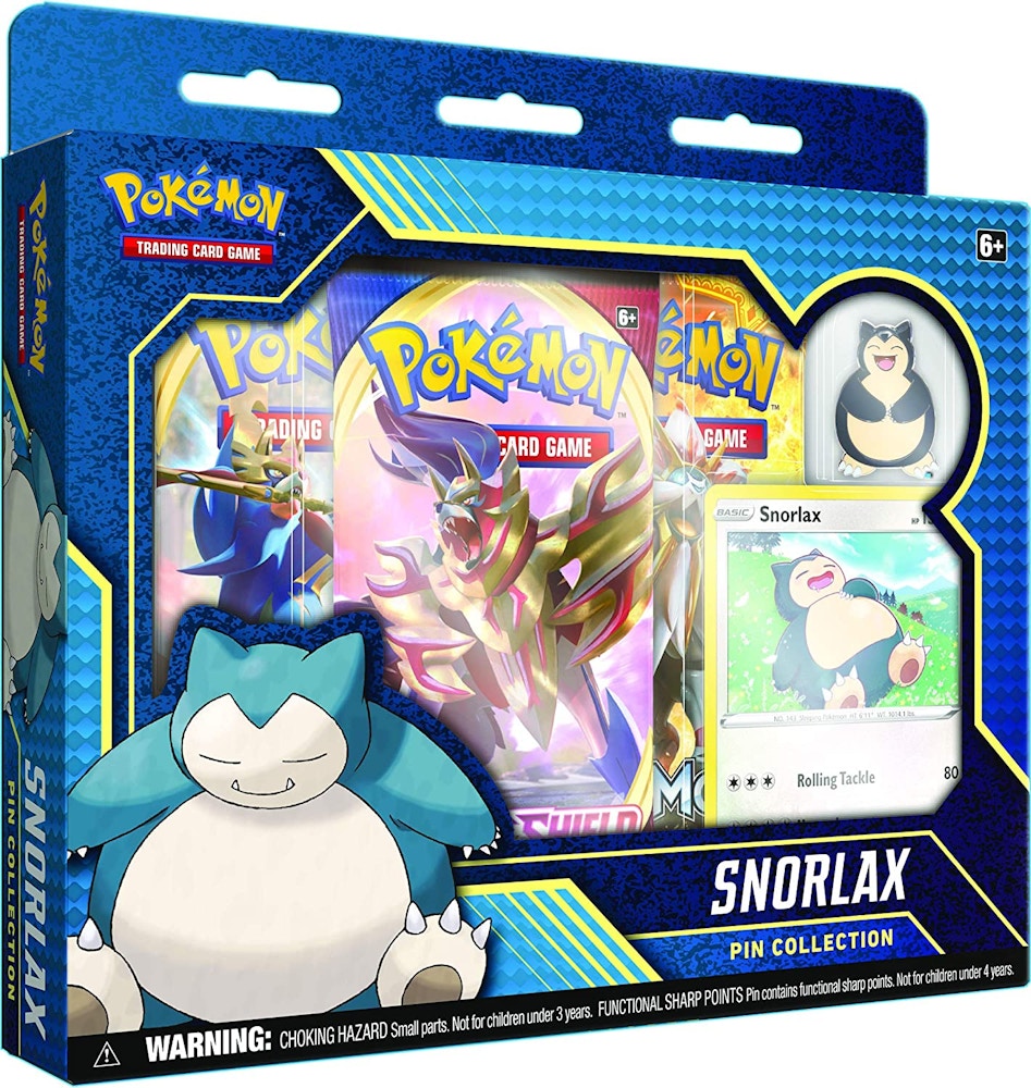 Pokemon Tcg Snorlax Pin Collection