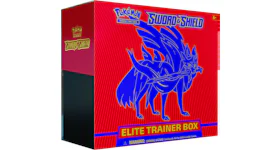 2020 Pokemon TCG Sword & Shield Elite Trainer Box Zacian