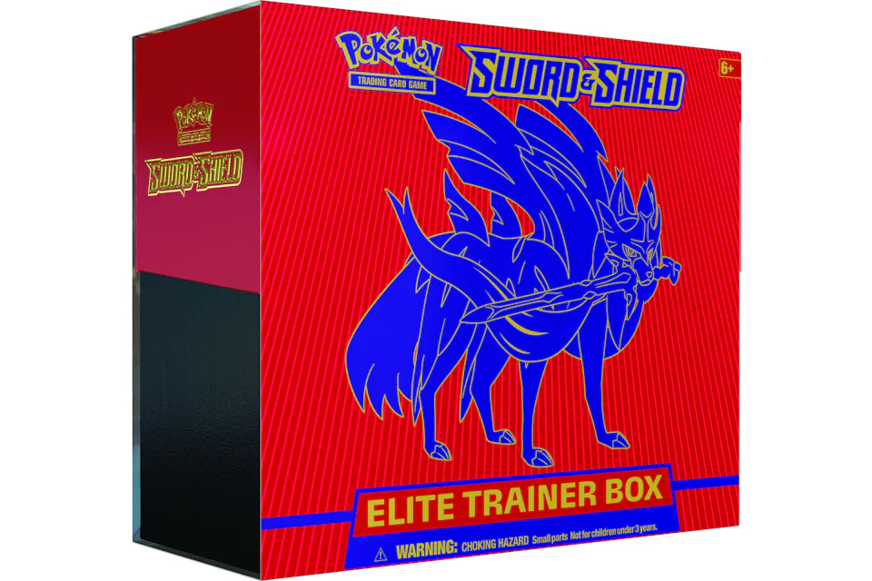 2020 Pokemon TCG Sword & Shield Elite Trainer Box Zacian