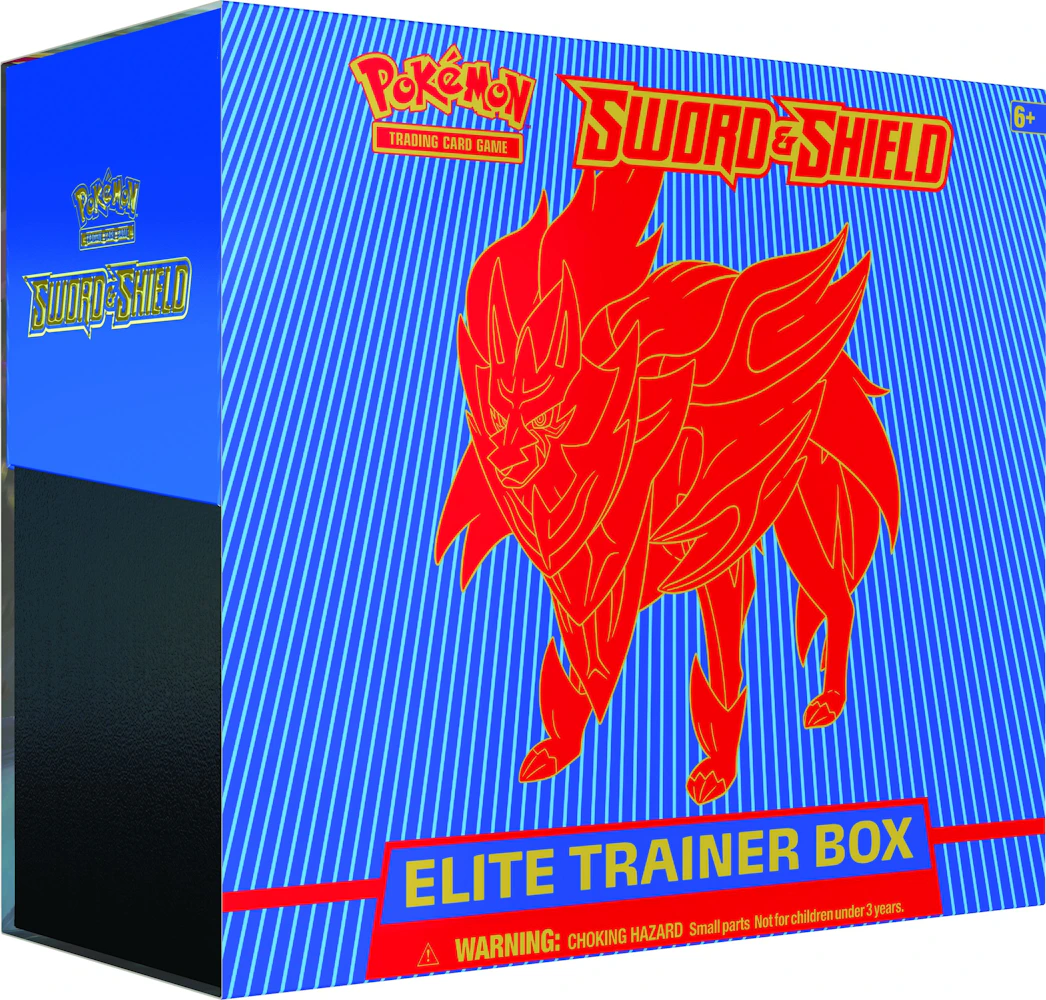 2020 Pokemon TCG Sword & Shield Elite Trainer Box Zamazenta - US