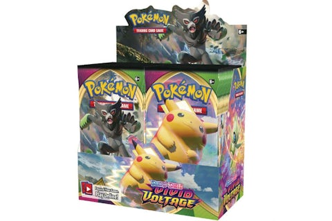 2020 Pokemon TCG Sword & Shield Vivid Voltage Booster Box - US 2020 Pokemon TCG Sword & Shield Vivid Voltage Booster Box - US