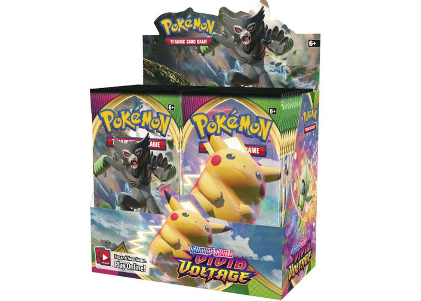 Pokemon Tcg Sword Shield Vivid Voltage Booster Box Pokemon Tcg Sword Shield Vivid Voltage Booster Box