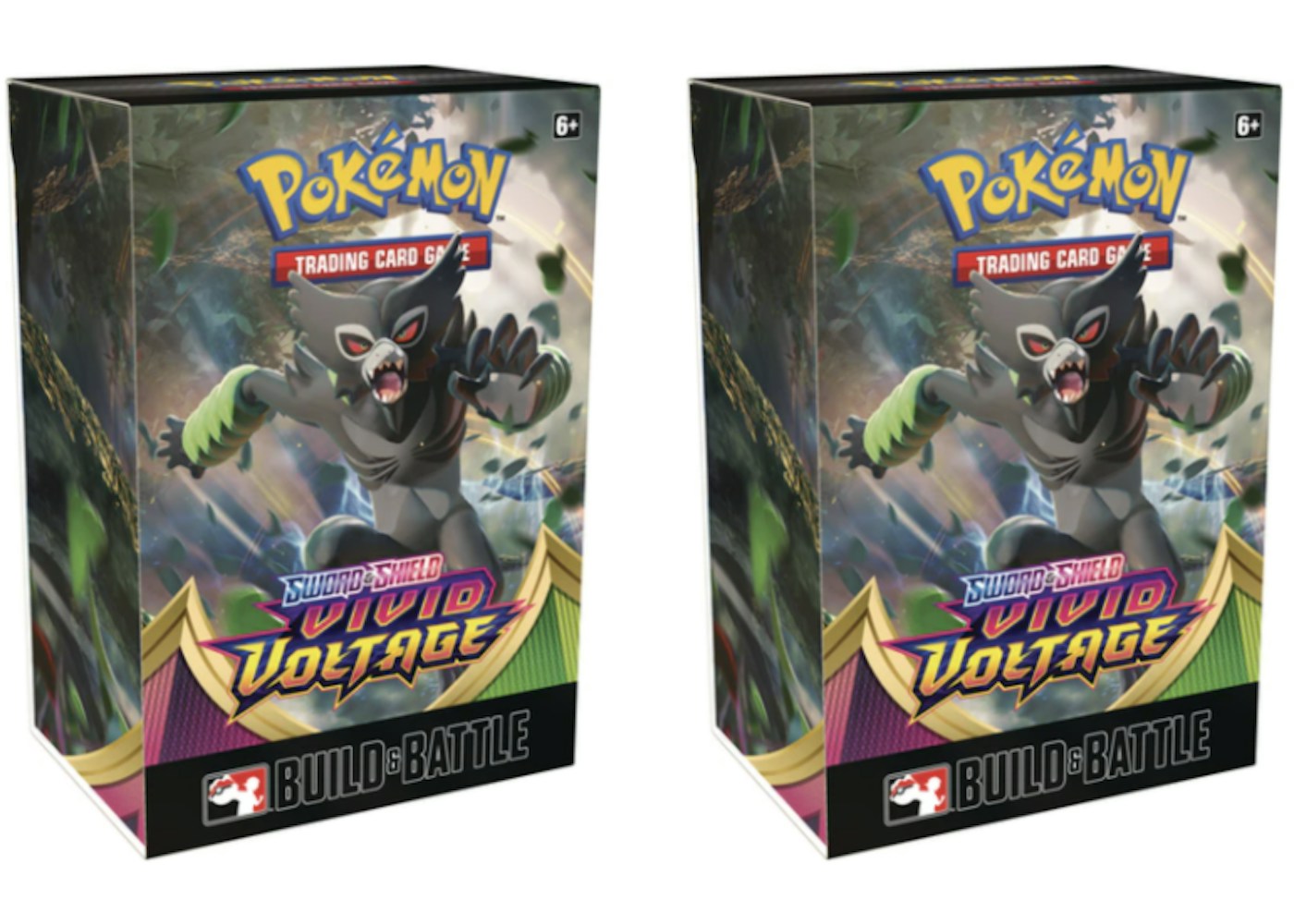 Pokemon Tcg Sword Shield Vivid Voltage Build Battle Box Pre Release 2x Lot Pokemon Tcg Sword Shield Vivid Voltage Build Battle Box Pre Release 2x Lot