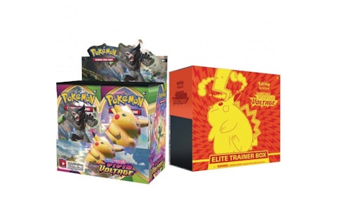 2020 Pokemon TCG Sword & Shield Vivid Voltage Elite Trainer Box and Booster Box Bundle - GB 2020 Pokemon TCG Sword & Shield Vivid Voltage Elite Trainer Box and Booster Box Bundle - GB
