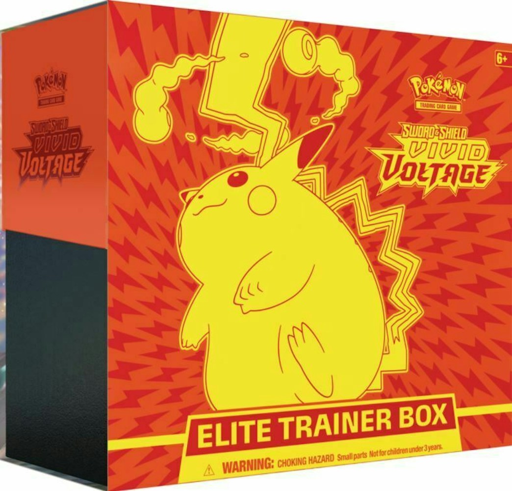 Pokemon Tcg Sword Shield Vivid Voltage Elite Trainer Box