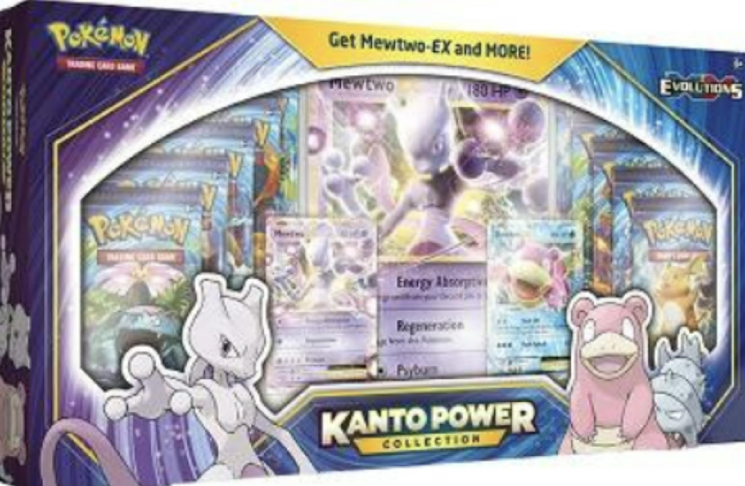 2020 Pokemon TCG XY Evolutions Kanto Power Collection Mewtwo-EX - US