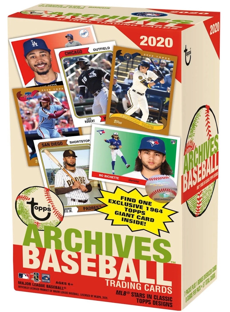 2020 Topps Archives Baseball Blaster Box