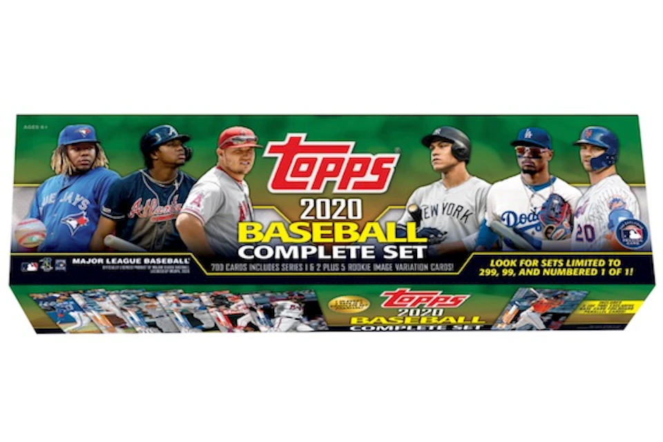 2020 Topps Baseball Complete Set Green