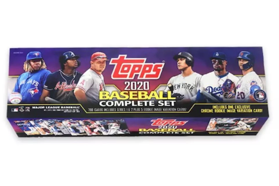 2020 Topps Baseball Complete Set Purple