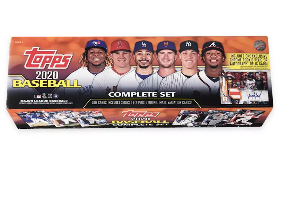 2020 Topps Baseball Complete Set (Relic) Orange