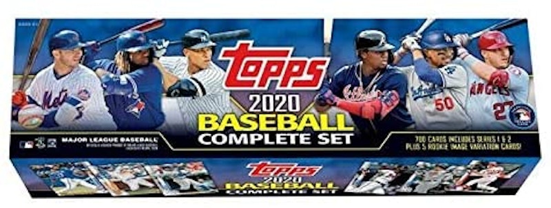 2020 Topps Baseball Complete Set Blue - 2020 - US