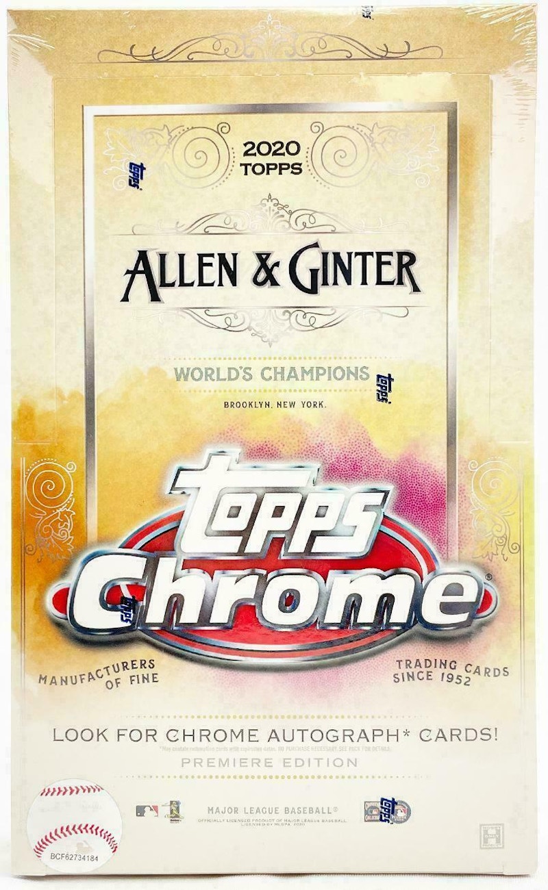 2021 Topps Chrom Allen & Ginter Baseball Hobby Box - 2021 – DE