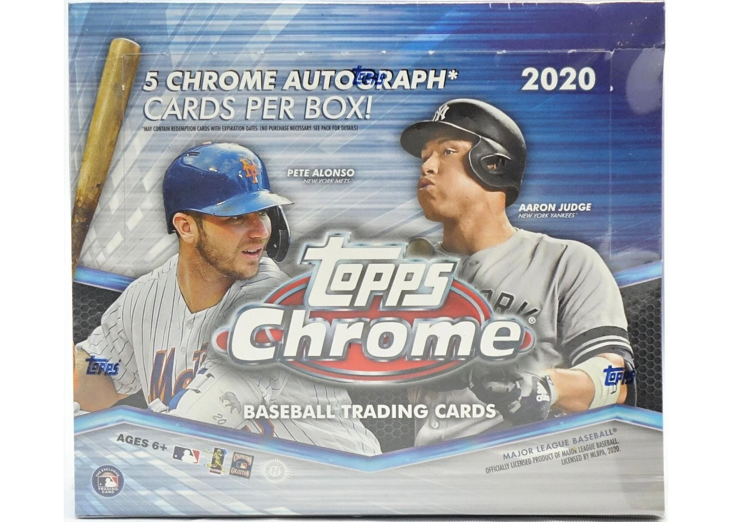 2020 Topps Chrome Baseball Jumbo Box - 2020 - US