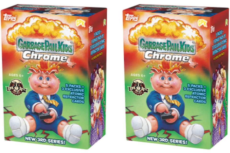 2020 Topps Chrome Garbage Pail Kids Blaster Box 2x Lot
