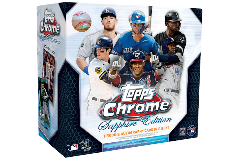 2020 Topps Chrome Sapphire Edition Baseball Box