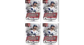 2020 Topps Chrome Stadium Club Baseball Blaster Box 4x Lot