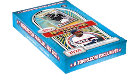 2020 Topps Finest Flashbacks Baseball Hobby Box