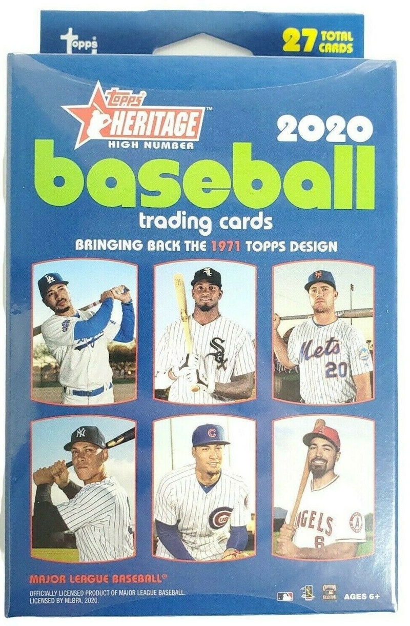 2020 Topps Heritage High Number Baseball Hanger Box