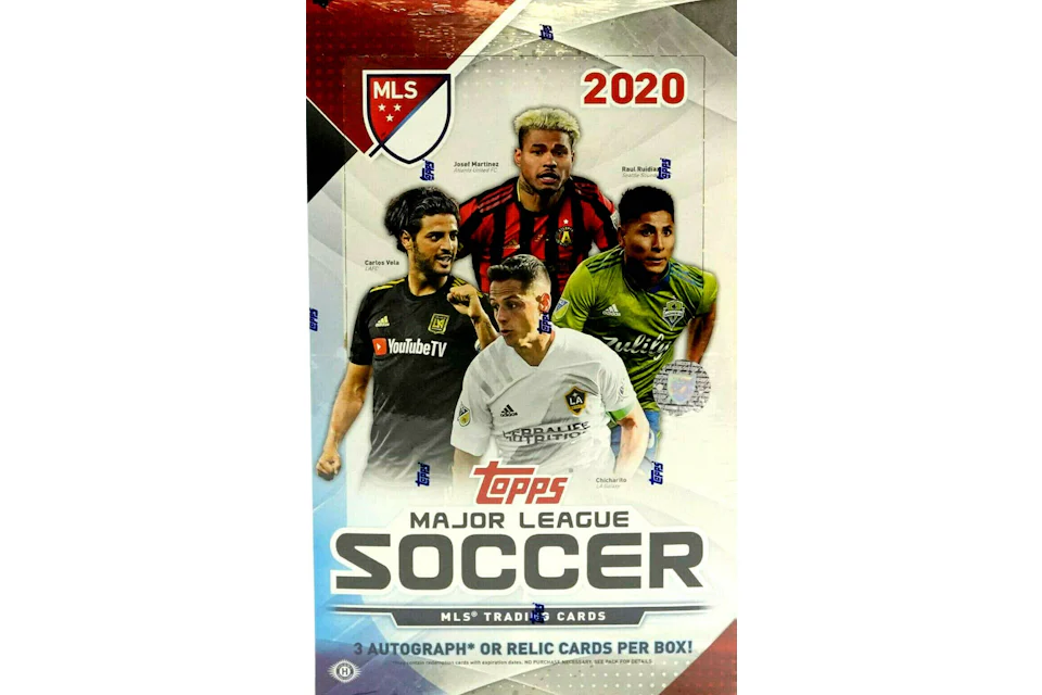 2020 Topps MLS Soccer Hobby Box