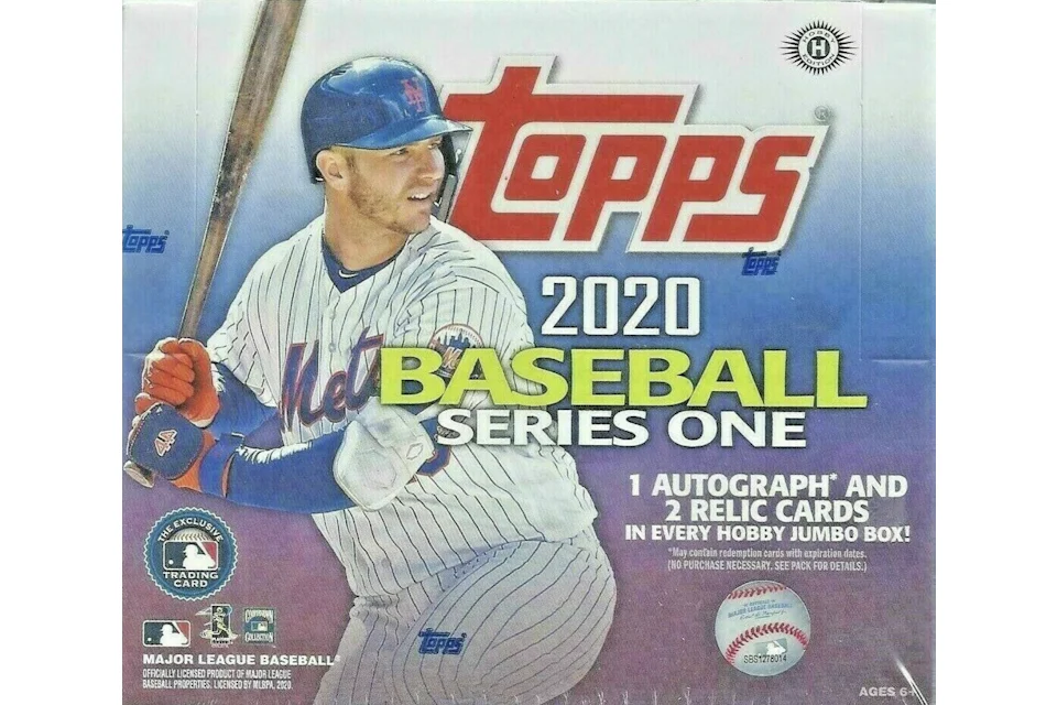 2020 Topps Series One Baseball Jumbo Box