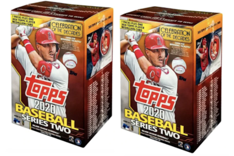 2020 Topps Series two Baseball Blaster Box 2x Lot
