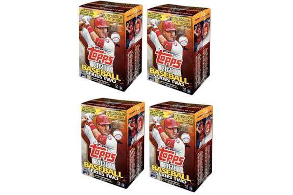 2020 Topps Series two Baseball Blaster Box 4x Lot