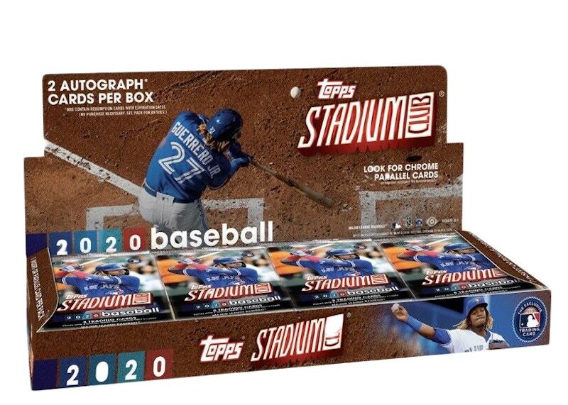 2020 Topps Stadium Club Baseball Hobby Box - 2020 - US