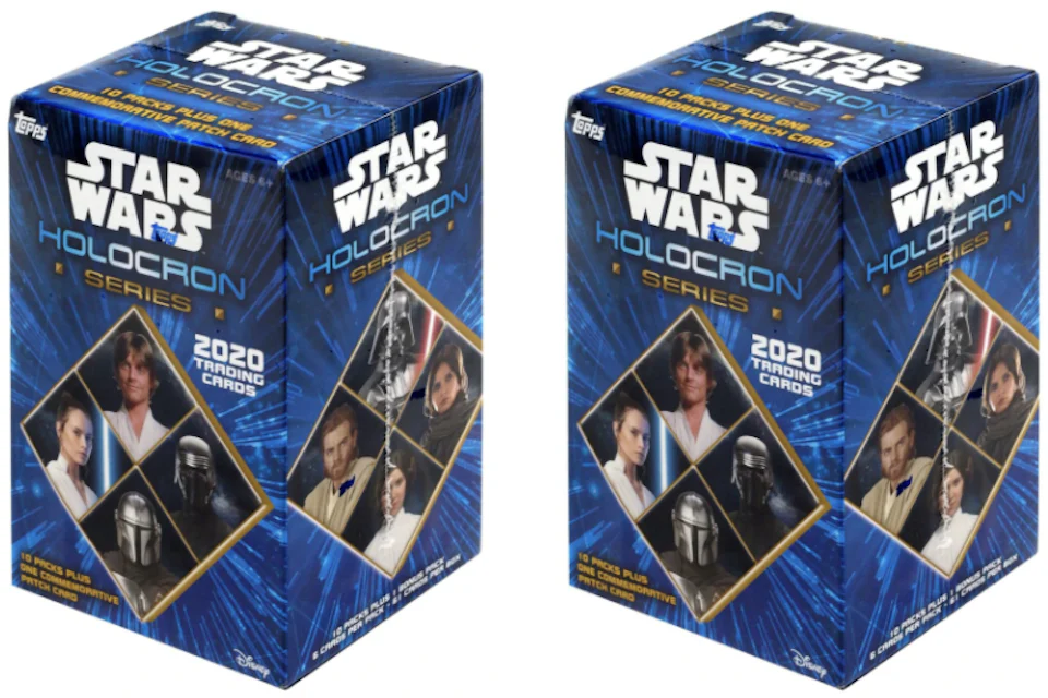 2020 Topps Star Wars Holocron Series Blaster Box 2x Lot