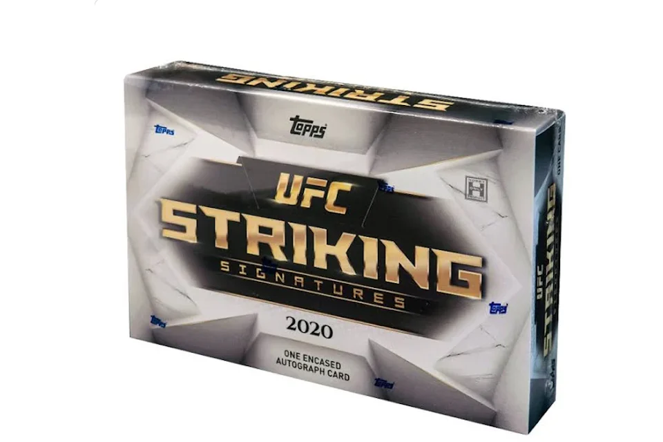 2020 Topps Striking Signatures UFC Hobby Box